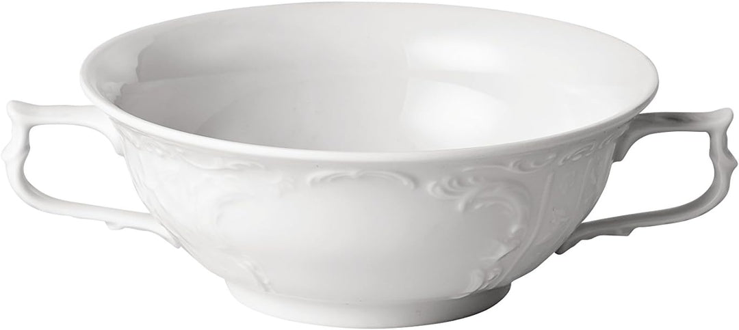 Rosenthal Sanssouci Weiss Suppen-Obertasse Weiss