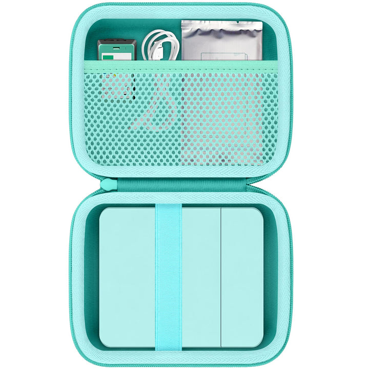 Khanka Hülle für Nelko Fotodrucker PP01 Farbe Tragbarer Mini Fotodrucker, Tragetasche mit Netzfach f