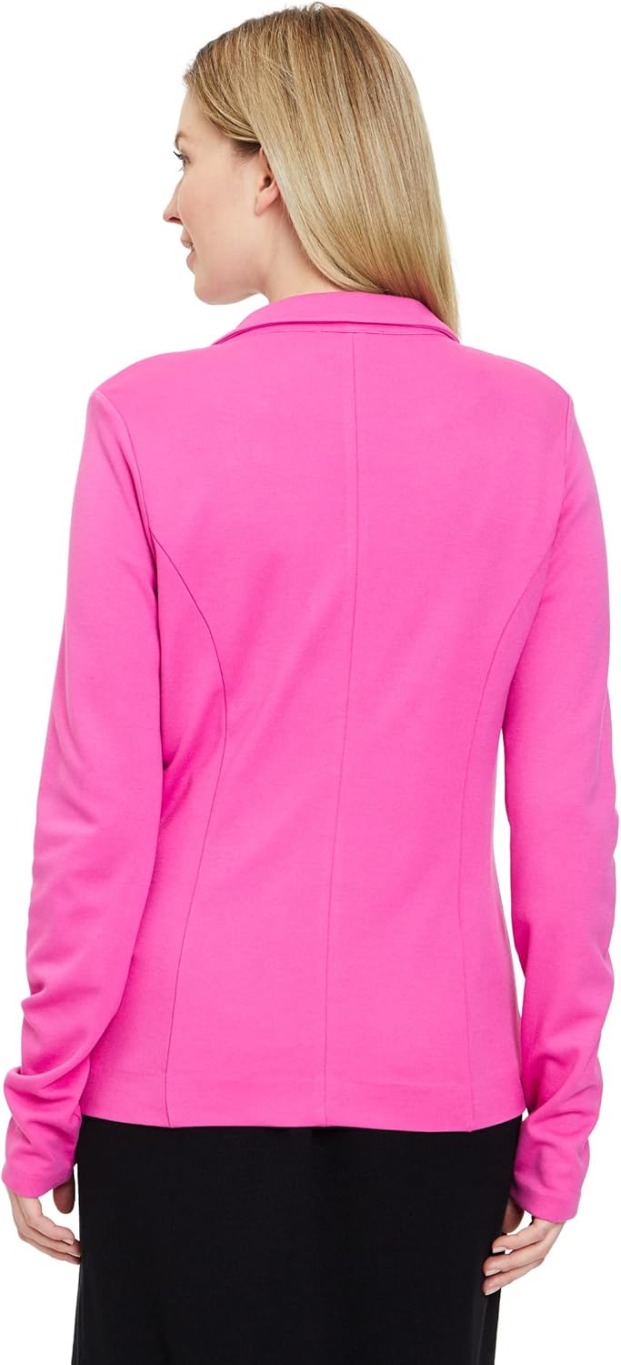 Cartoon Damen Casual-Blazer mit Reverskragen, 36