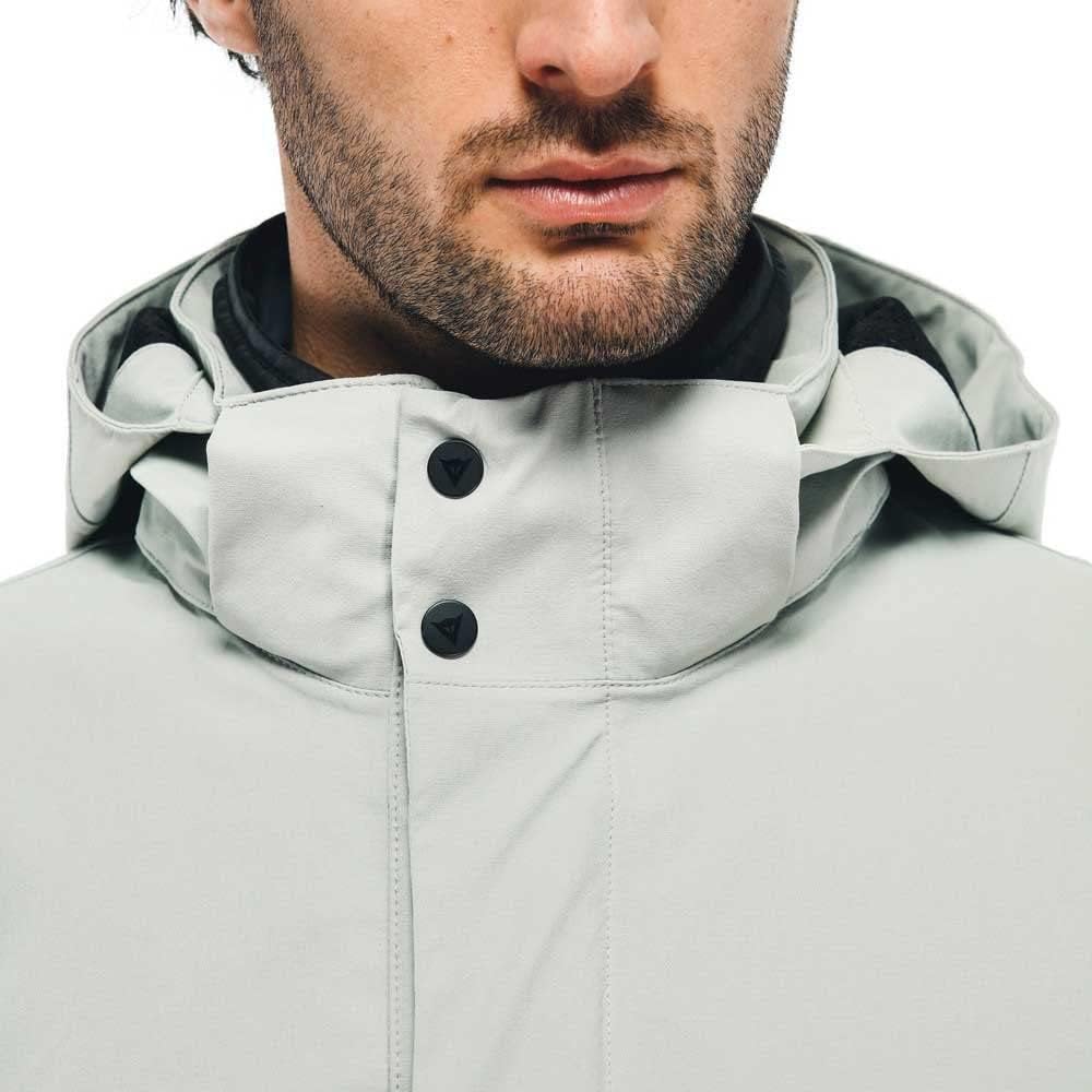 Dainese Brera D-Dry XT Motorrad Textiljacke, hellgrau, 50 50 hellgrau, 50 hellgrau