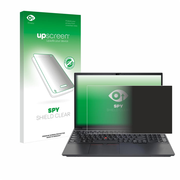 upscreen Anti-Spy Blickschutzfolie für Lenovo ThinkPad E15 Gen 3 Privacy Screen Displayschutz-Folie