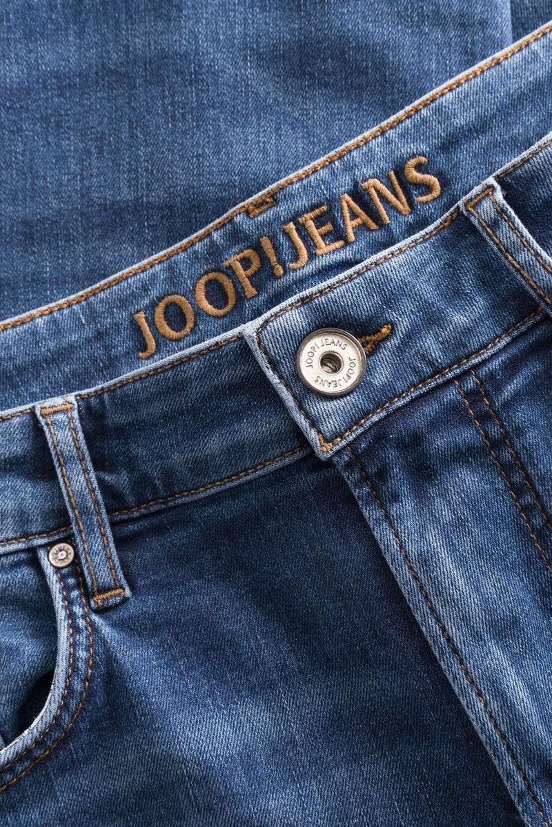 Joop! Herren Jeans Mitch - Modern Fit - Blau - Mid Blue Denim W30 - W40 Stretch Baumwolle, Grösse:31