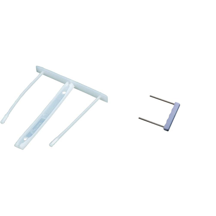 BANKERS BOX Abheftbügel, Archivclip mit 85 mm Armlänge und Deckleiste, aus 100% recyceltem Plastik,