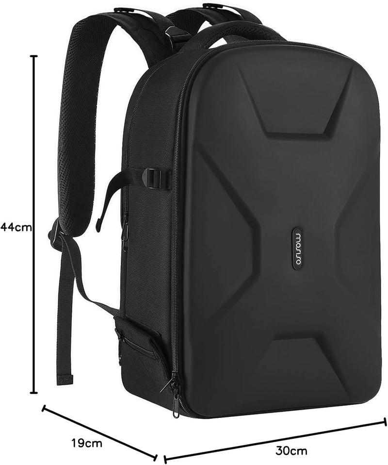 MOSISO Kamera Rucksack, DSLR/SLR/Spiegellose Fotografie Kameratasche 15-16 Zoll Wasserdichte Hartsch