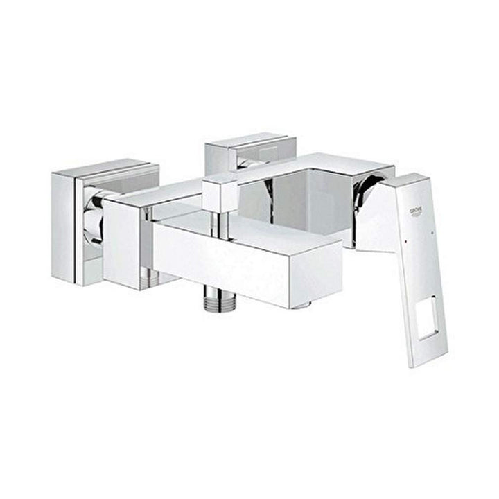 GROHE Eurocube - Einhand- Wannenbatterie (verdeckte S-Anschlüsse, Auslauf mit Mousseur, variable Men