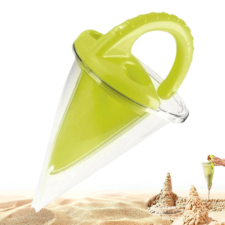 Sandtrichter Verschüttender Trichter Sand Verschüttetrichter Sandburgenbaukasten Tropfsandburgenbaue