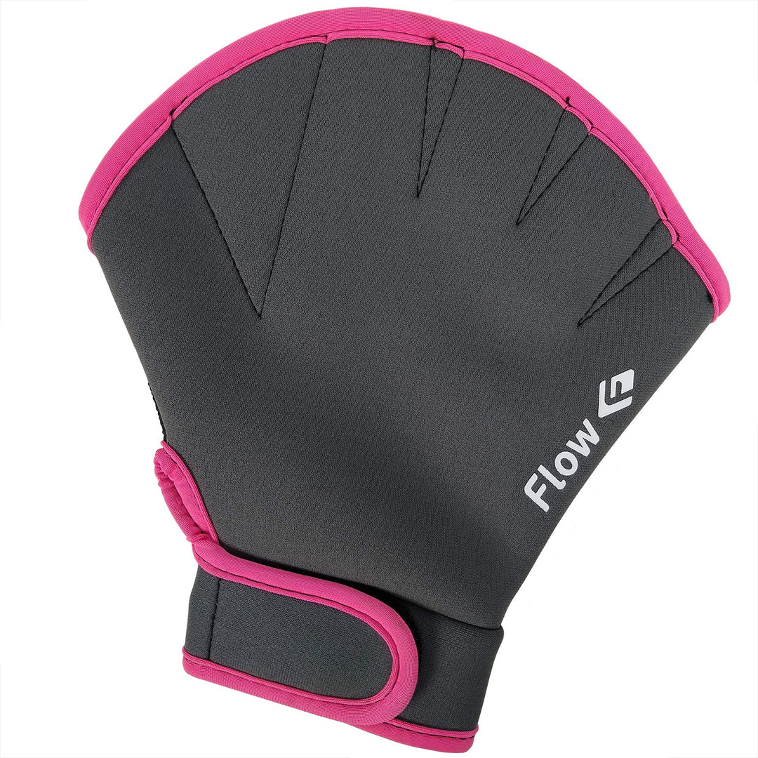 Flow Schwimmwiderstandshandschuhe – gewebte Handschuhe für Wassergymnastik, Aquatic-Fitness und Schw