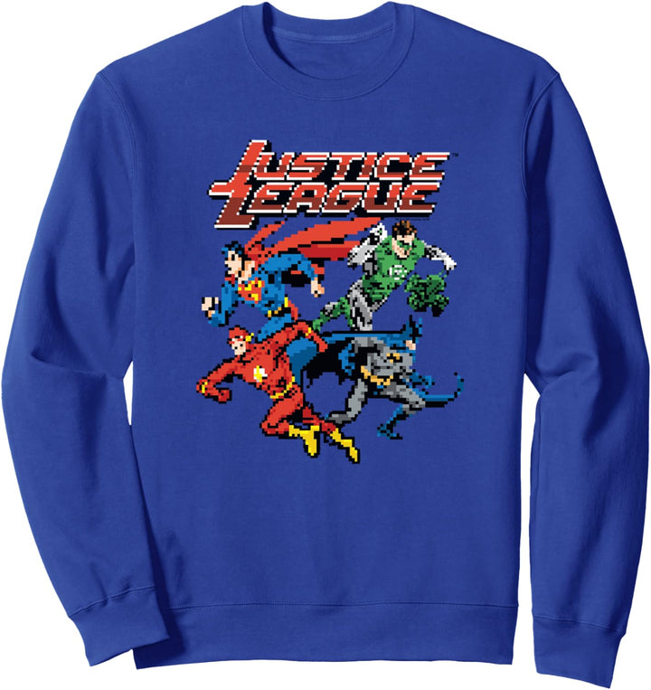 Justice League Pixel League Sweatshirt