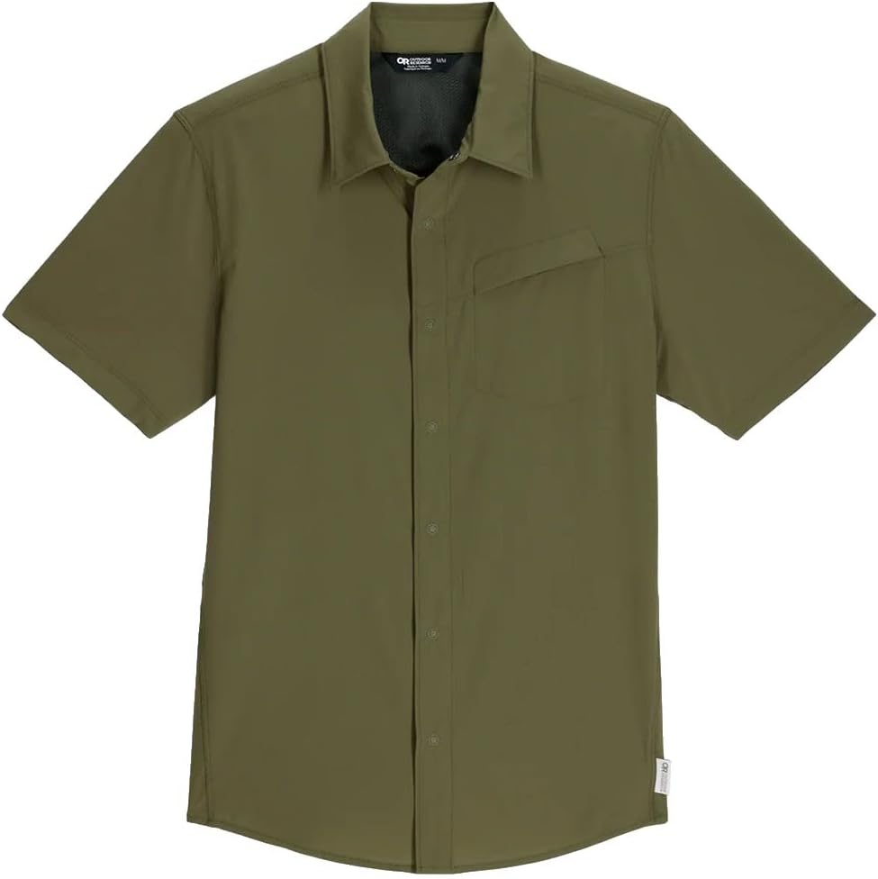 Outdoor Research Astroman S/S Sun Shirt S Ranger Green, S Ranger Green