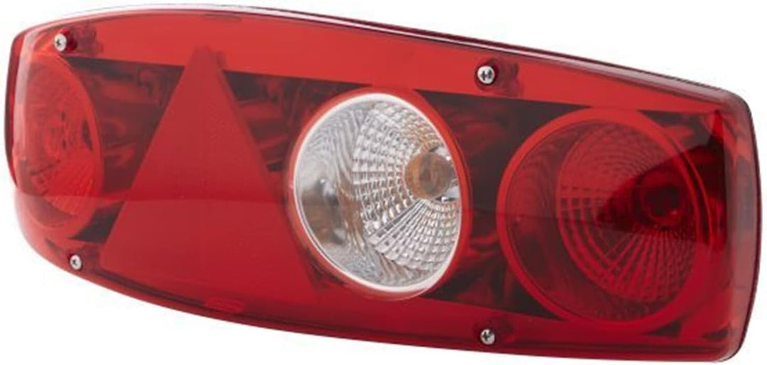 HELLA - Heckleuchte - Caraluna II - Glühlampe - 12V - Einbau/geschraubt - Lichtscheibenfarbe: rot -