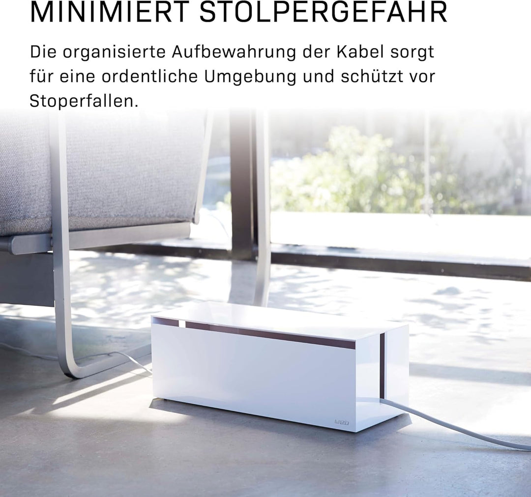 Cable Box Web - white Weiss, Weiss
