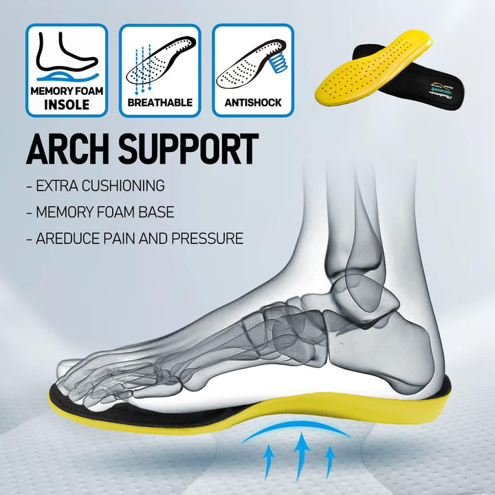 SAFETOE Arbeitsschuhe Herren & Damen Leichte, 7296YN Sicherheitsschuhe Herren & Damen, Wasserdichtes