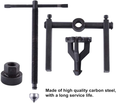 AUTOOL 3-Backen-Innenlager-Abzieher für Auto Motorrad Auto, Innenlager-Abzieher aus Kohlenstoffstahl