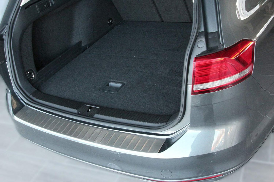 Ladekantenschutz Edelstahl MATT kompatibel für VW PASSAT B8 VARIANT + ALLTRACK ab 2014 | premium Qua