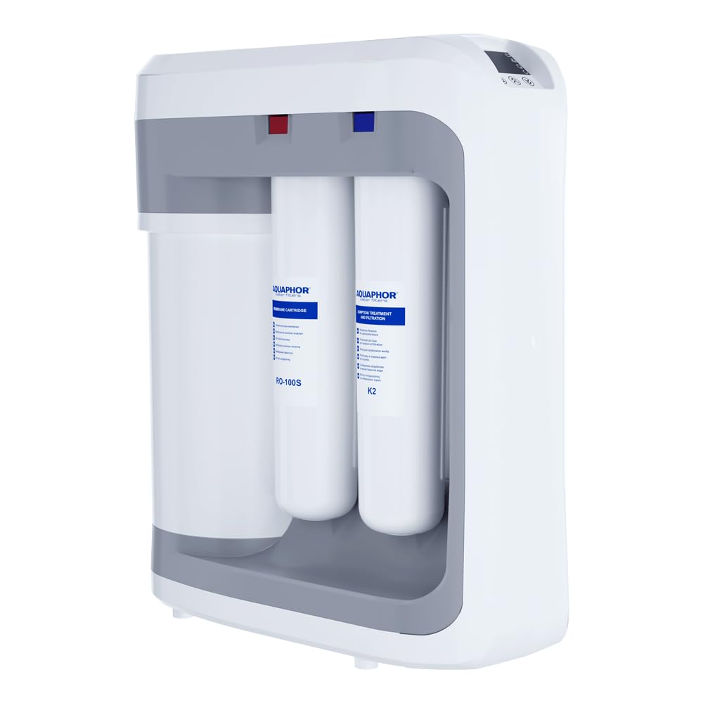 AQUAPHOR RO-202S Umkehrosmoseanlage - Reverse Osmosis System für 380 Liter am Tag mit Keimsperre und