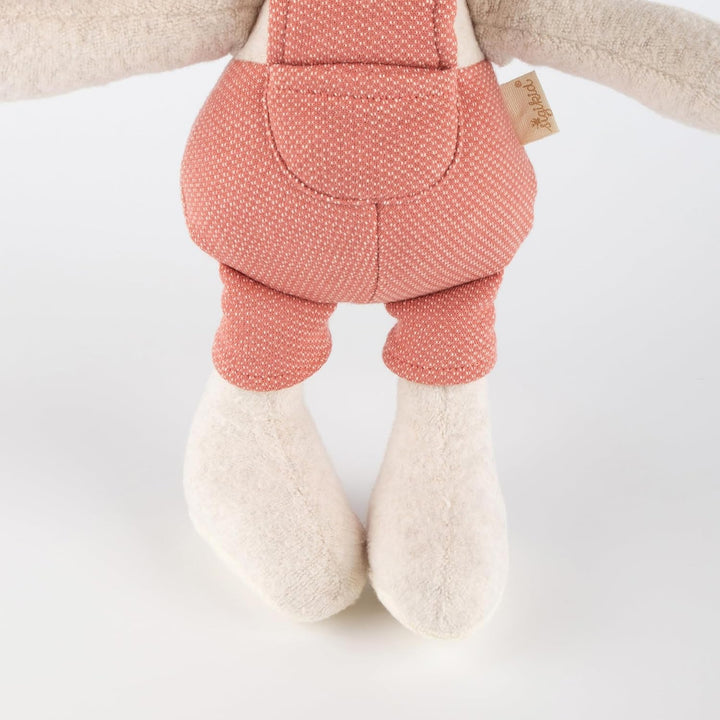 sigikid Kuscheltier Latzhosen Hase, blau Sweety Plüschtier, 30, Blau