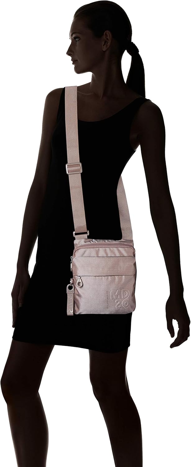 Mandarina Duck Damen Md 20 Umhängetasche 21,5x23x4 (L x H x W) Taupe, 21,5x23x4 (L x H x W) Taupe