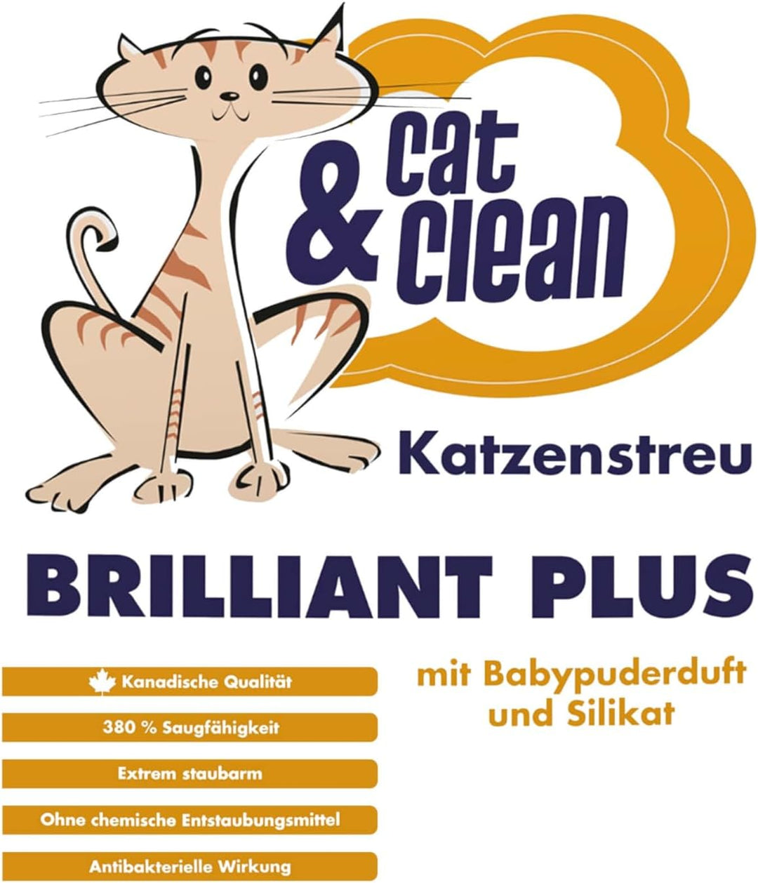Cat & Clean Katzenstreu Der Extraklasse Klumpendes Einstreu Extrem Saugfähig Naturprodukt Aus Benton