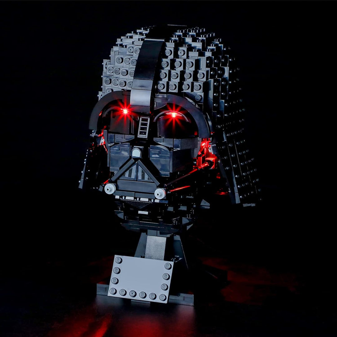 BRIKSMAX Led Beleuchtungsset für Lego Star Wars Vader Helm Bauset - Compatible with Lego 75304 Baust