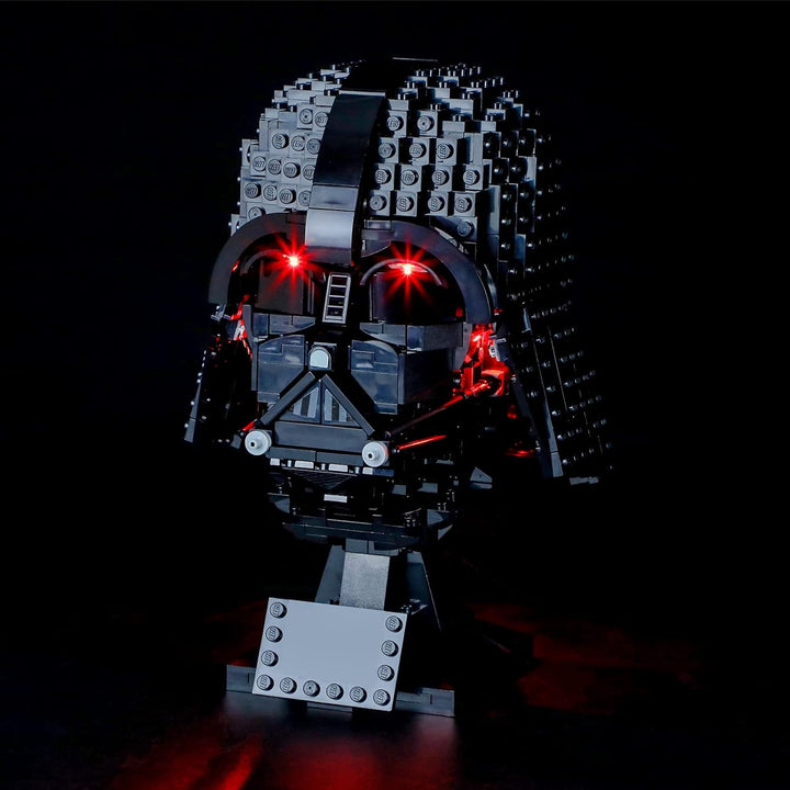 BRIKSMAX Led Beleuchtungsset für Lego Star Wars Vader Helm Bauset - Compatible with Lego 75304 Baust