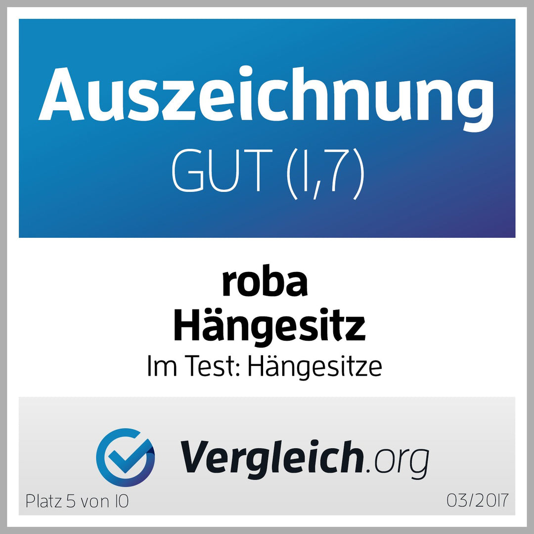 roba Hängesitz, Kinderschaukel rot, Hängeschaukel verstellbar von Schaukelliege zu Schaukelsitz, Hän