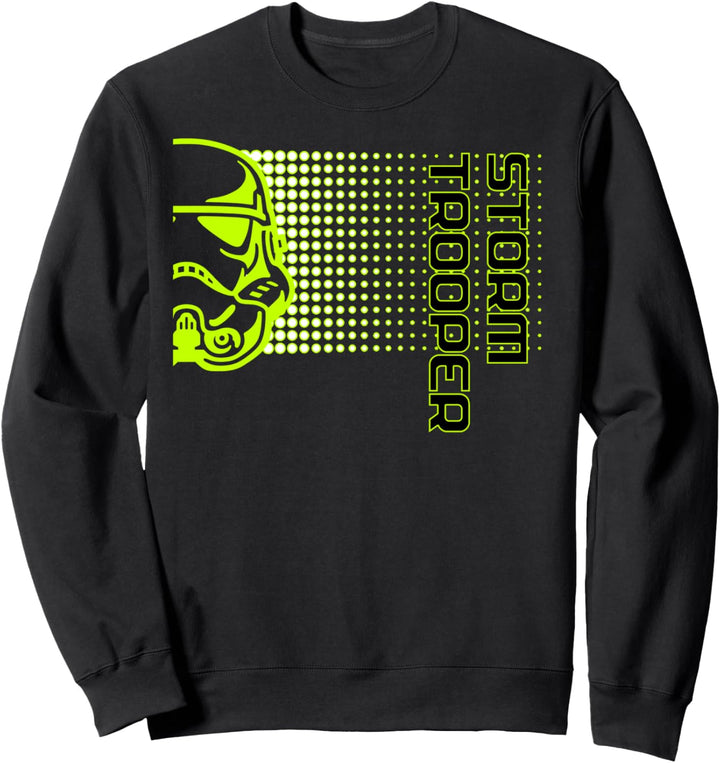 Star Wars Trooper Neon Dot Text Sweatshirt
