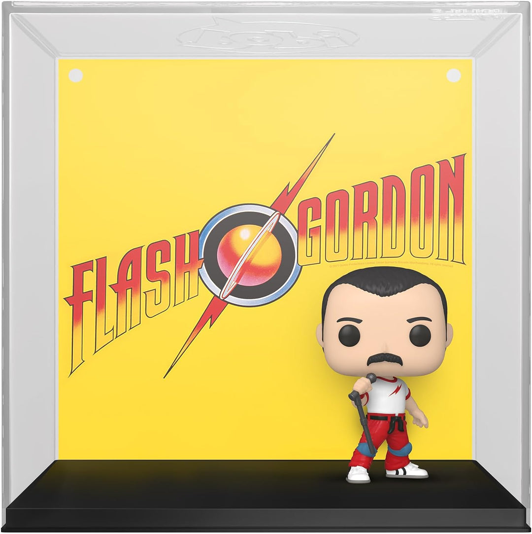 Funko Pop! Albums: Queen - Freddie Mercury - Flash Gordon - Vinyl-Sammelfigur - Geschenkidee - Offiz