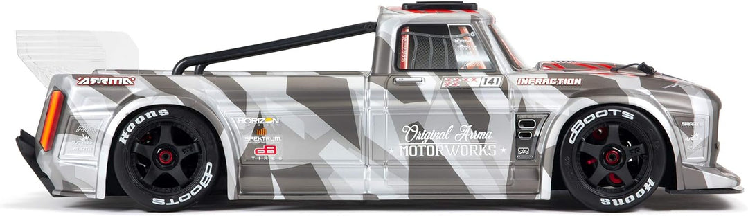 ARRMA 1/7 INTROCTION 6S BLX V2 All-Road RC LKW RTR (Sender und Empfänger enthalten, Batterien und La