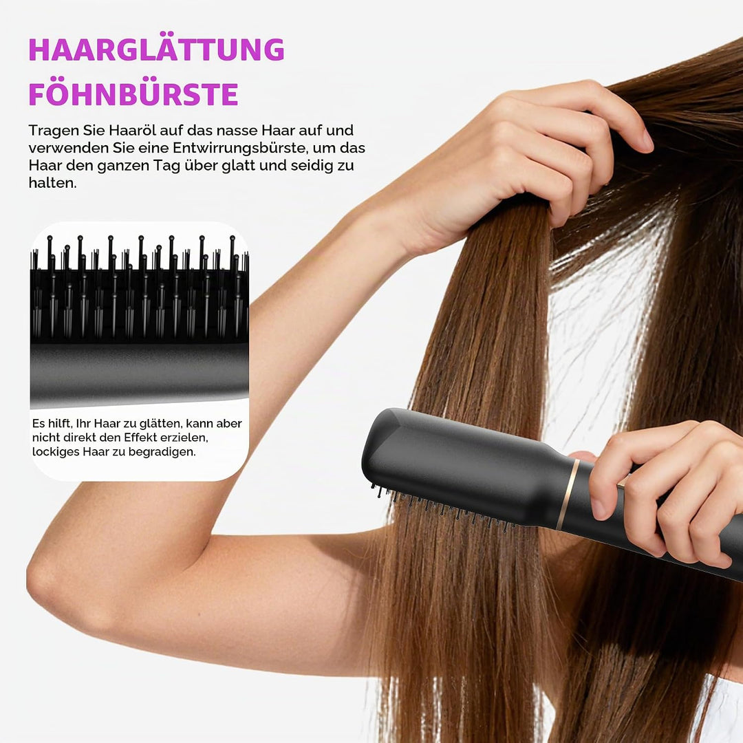 Hairstyler 5 in 1 Airstyler Haarstyler mit Luft Lockenstab Föhn Hair Dryer Haarstyling Geräte Föhnbü