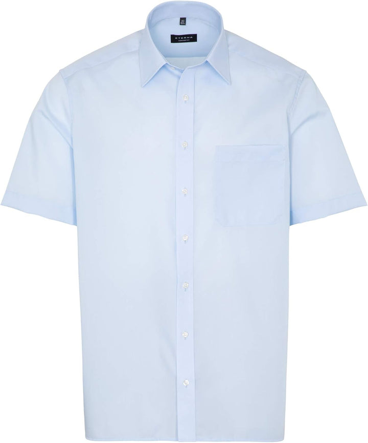 ETERNA Herren Businesshemd Comfort FIT 39 Hellblau, 39 Hellblau