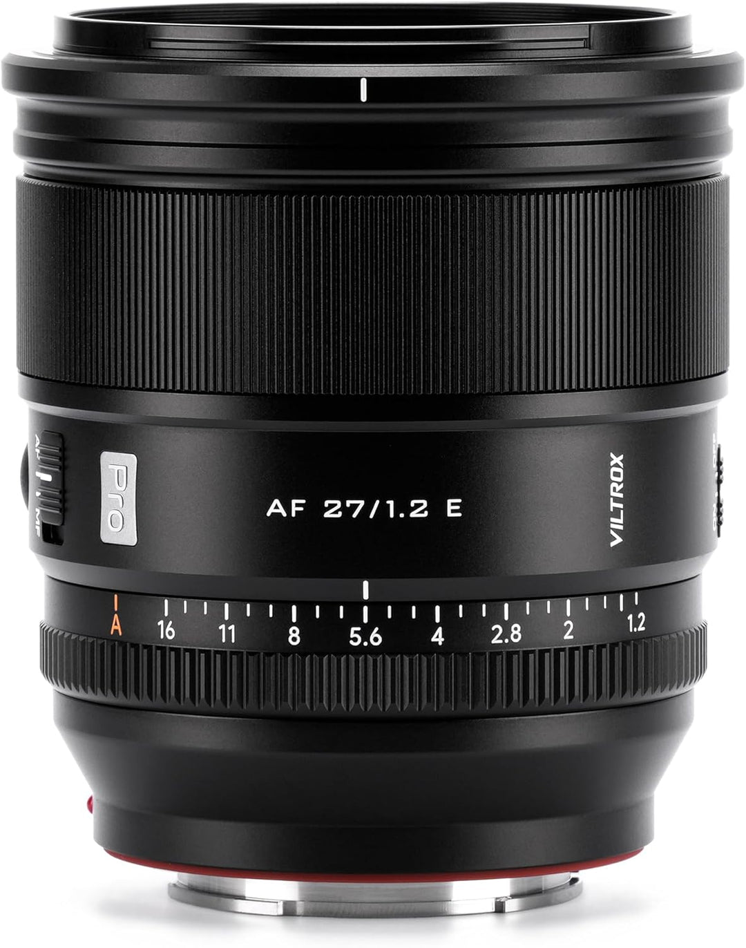 VILTROX 27 mm F1.2 E Objektiv, 27 mm f/1.2 APS-C Prime Objektiv für Sony E-Mount, F1.2 Objektiv mit