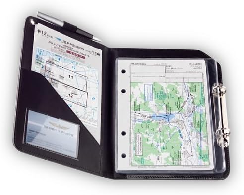 Design4Pilots Kniebrett-Organizer 'Profi' für Piloten schwarz Grösse A5