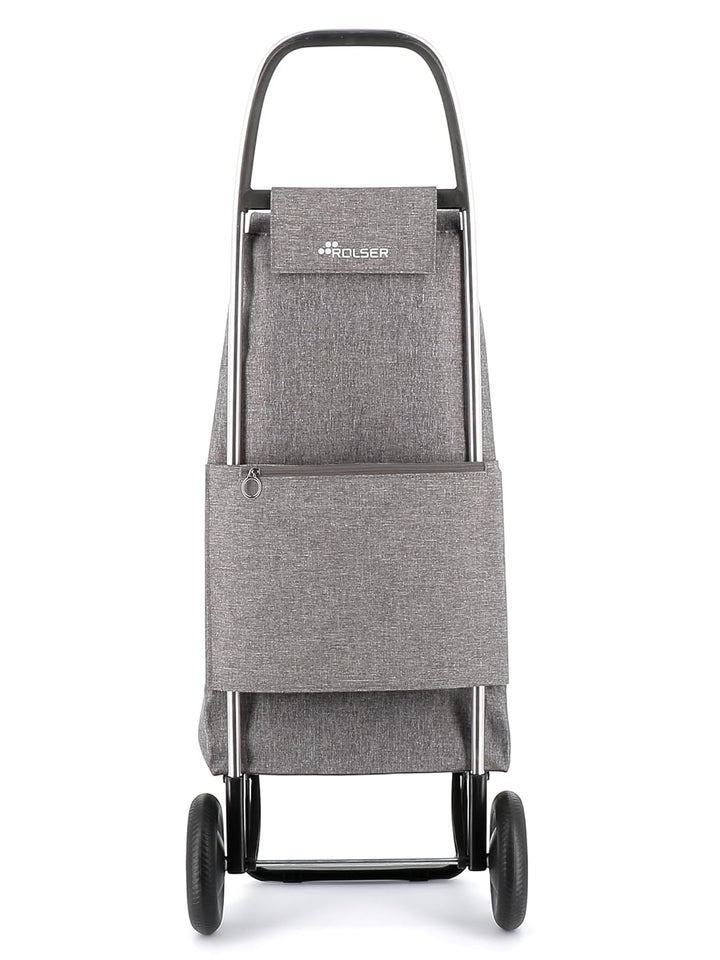 Einkaufstrolley Rolser I-Max Tweed 2 Räder - Grau 2 Räder Grau, 2 Räder Grau
