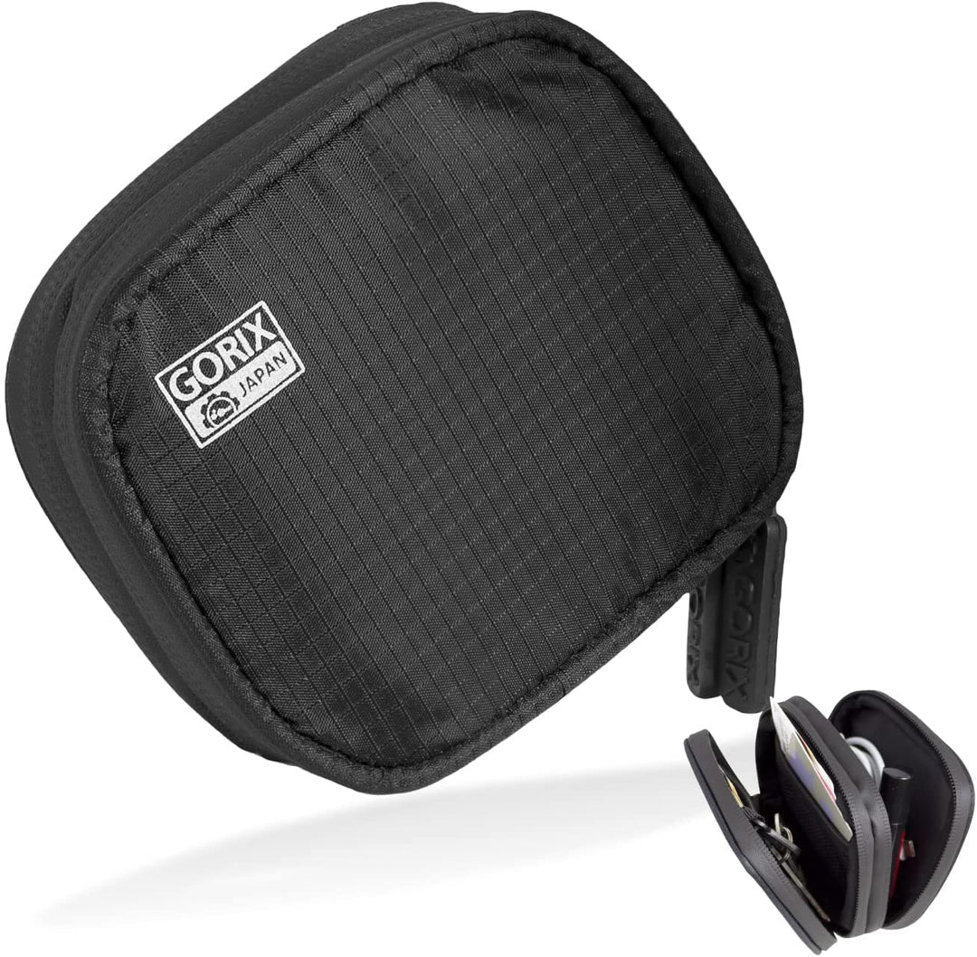 GORIX Cycle Wallet Pouch Kleine Tasche Wasserdichtes Handy Münzfach Rennrad MTB Fahrrad (GX-Bkmini)