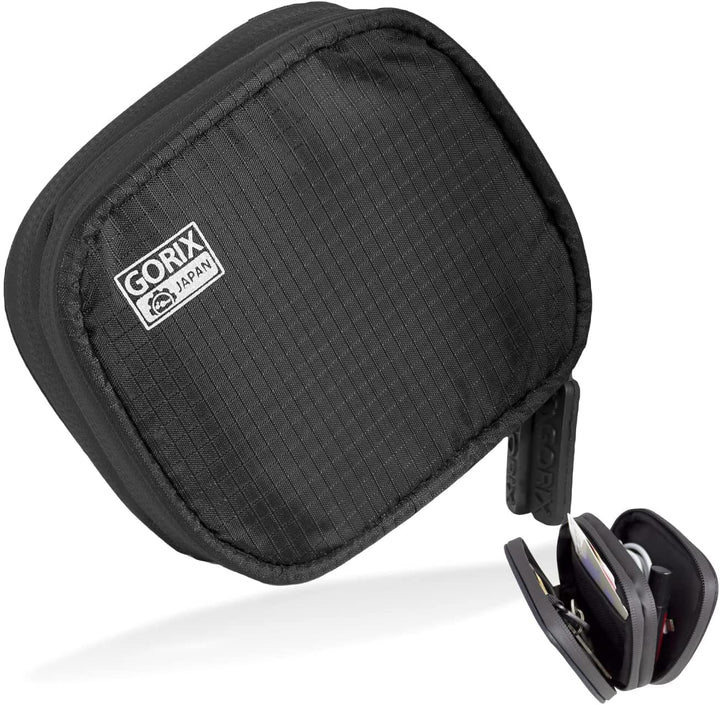 GORIX Cycle Wallet Pouch Kleine Tasche Wasserdichtes Handy Münzfach Rennrad MTB Fahrrad (GX-Bkmini)