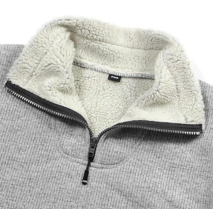 FHB 33344-11-48/50 Webpelz-Troyer Grau M, Grau M