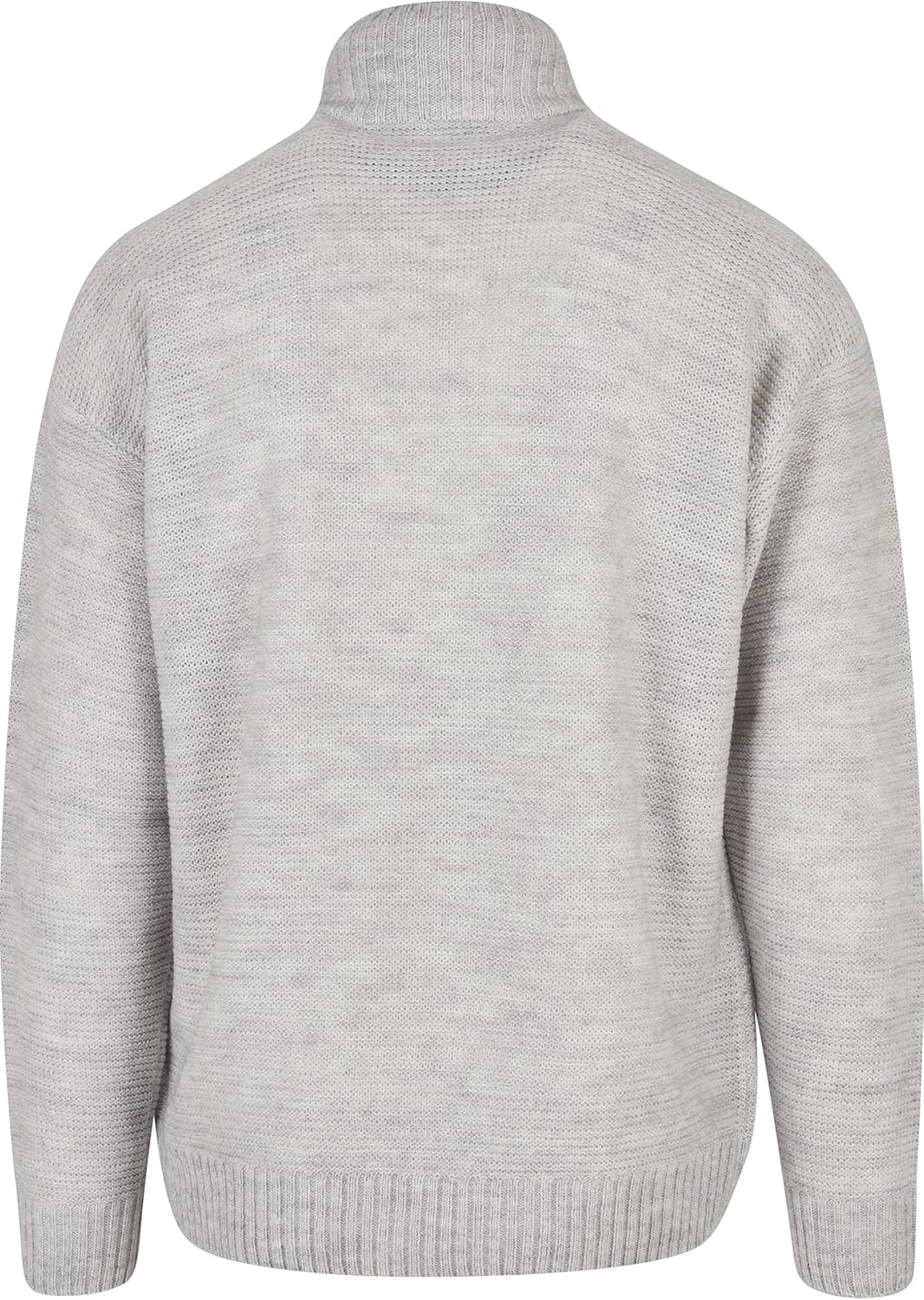 Urban Classics Knit Troyer, modischer Männer Strickpullover in Oversize Passform, erhältlich in zwei