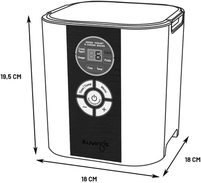 Kuvings Power Fermenter weiss KCG621, Weiss