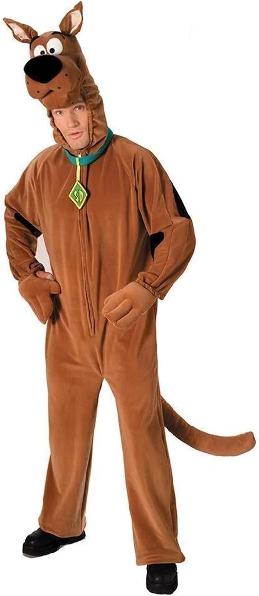 Rubie's Official Scooby Doo-Kostüm für Erwachsene, Standardgrösse Chest Size 40" to 46", Chest Size