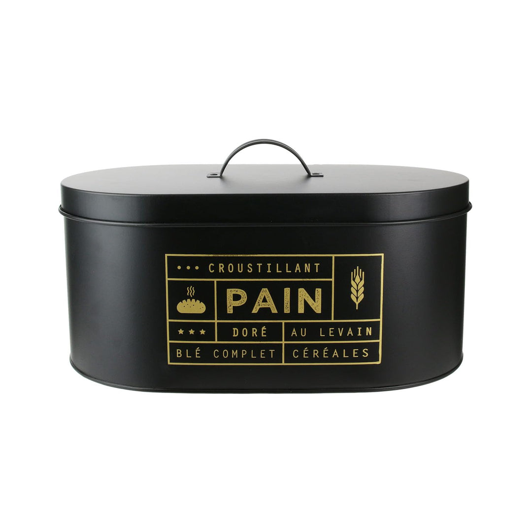 Cook Concept Behälter, Metall, Schwarzes Gold, One Size