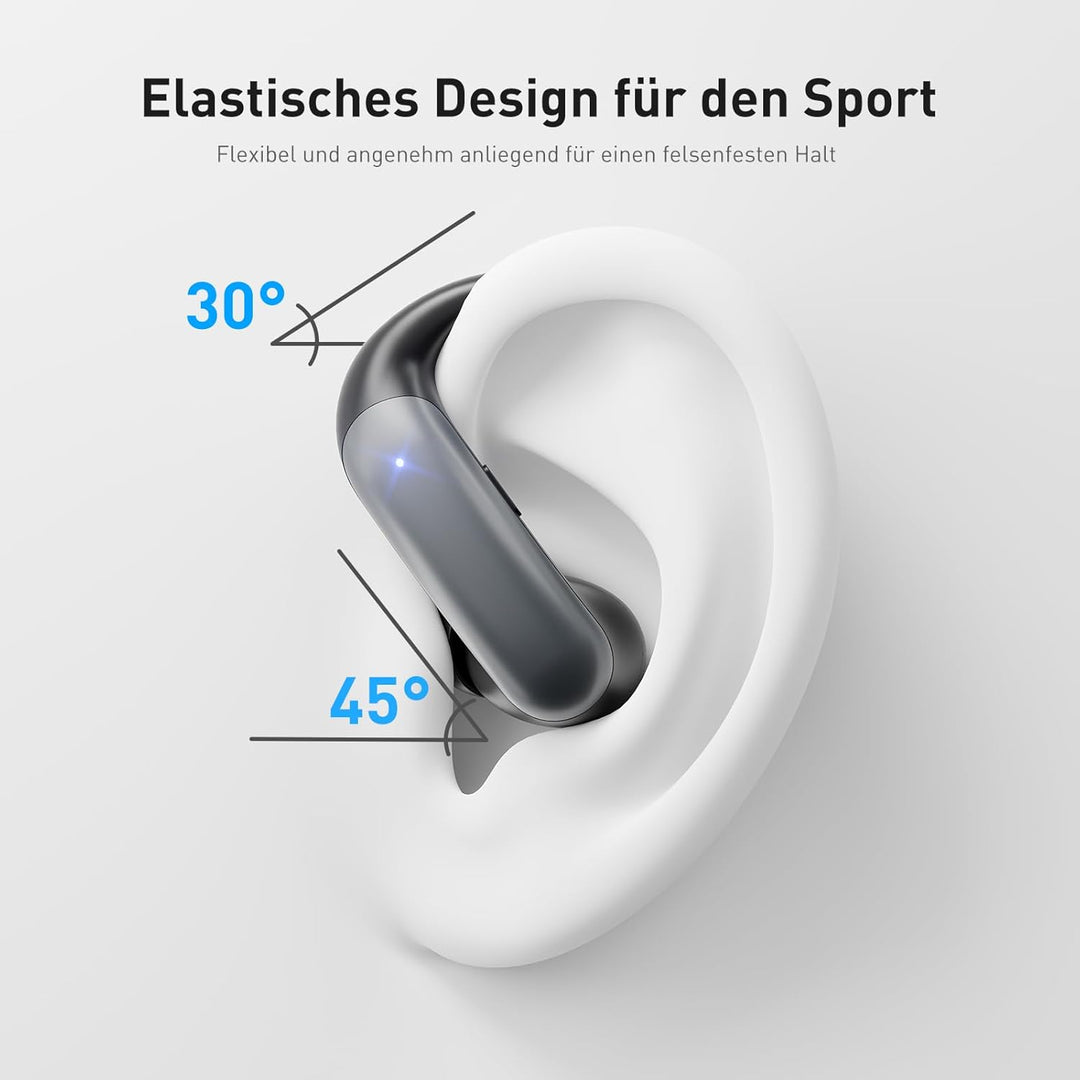 Kopfhörer Kabellos Bluetooth 6.0 in Ear Kopfhörer Sport 32Std 3D-Stereo Tiefer Bass Earpods mit Vers
