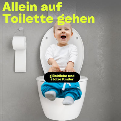 MYLAVABO WC Sitz für Kinder Familien Toilettensitz softclose Family, mit 3-facher Absenkautomatik, K