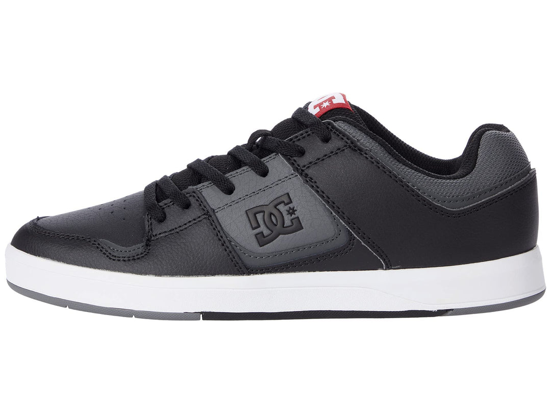 DC Shoes Herren Cure Skate-Schuh 44.5 EU Black Pirate Black, 44.5 EU Schwarz Grau