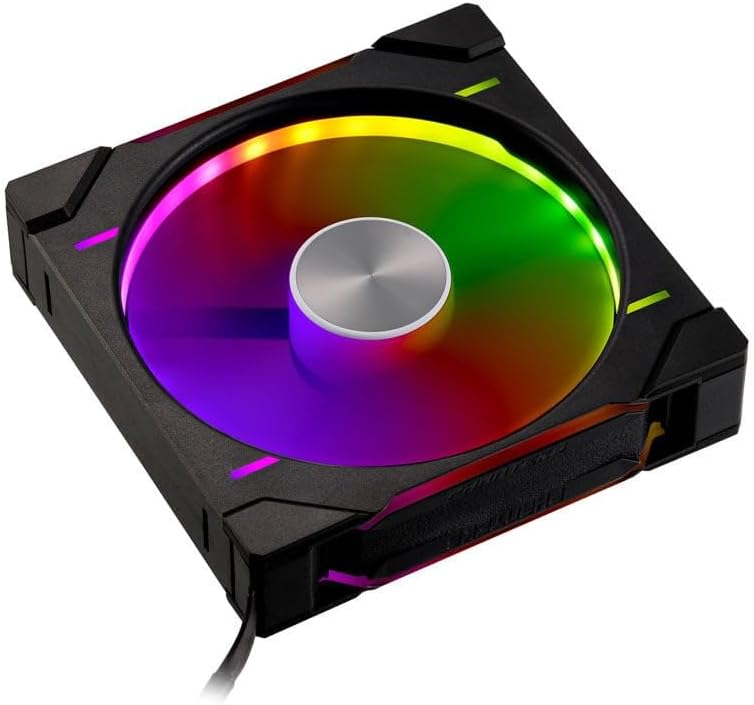 Phanteks D30 PWM Regular Airflow, D-RGB Lüfter - 140mm, schwarz