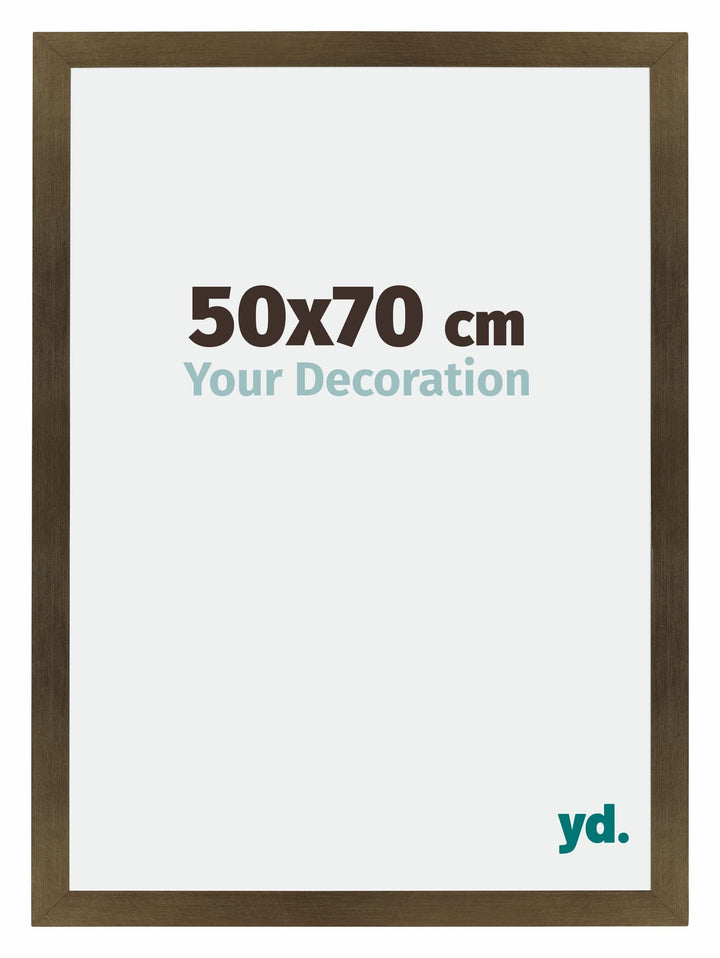 yd. Your Decoration - Bilderrahmen 50x70 cm - Bilderrahmen aus MDF mit Acrylglas - Antireflex - Ausg