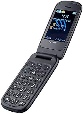 simvalley MOBILE Klapptelefon: Notruf-Klapphandy XL-949 mit Garantruf Easy, Dual-SIM und Bluetooth (