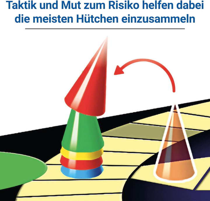 Ravensburger 26736 - Fang den Hut - Hütchenspiel für 2-6 Spieler, Familienspiel ab 6 Jahren, Ravensb