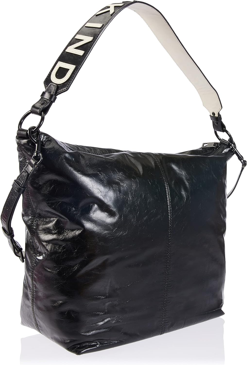 Liebeskind Damen Hobo L Schwarz, Schwarz