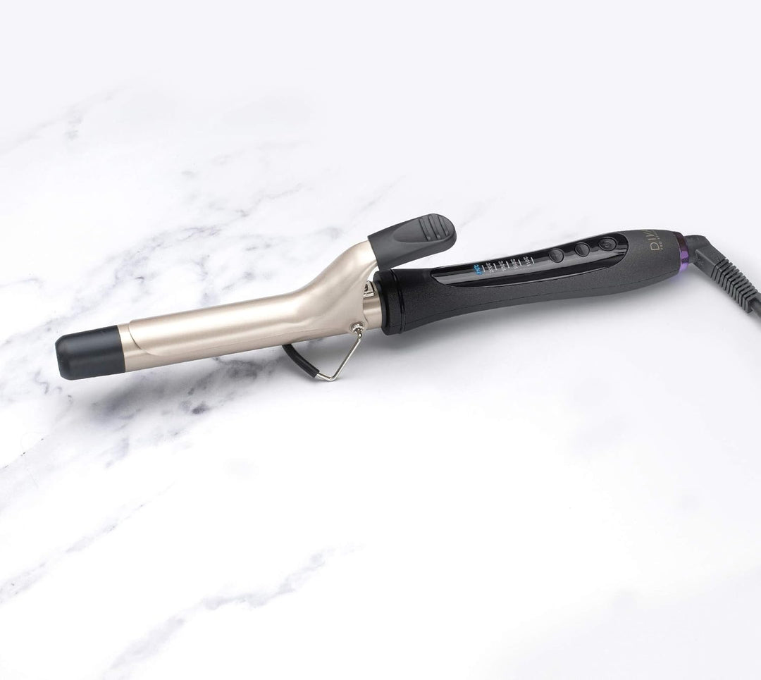 Diva Pro Styling Digital Tong 25mm - Lockenwickler/Lockenstab - automatische Abschaltfunktion, schwa