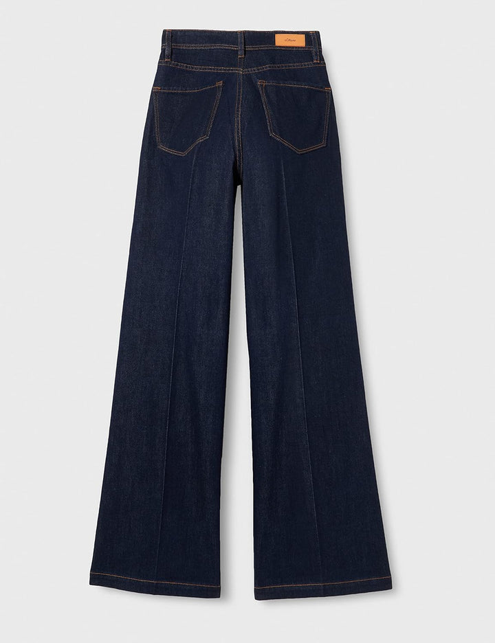 s.Oliver Damen Jeans, Betsy Wide Leg, 58z8 Blau